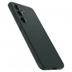 Kryt Spigen  Liquid Air na Samsung Galaxy S24 PLUS Temne zelená