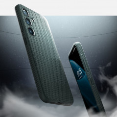 Kryt Spigen  Liquid Air na Samsung Galaxy S24 PLUS Temne zelená