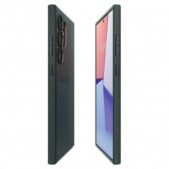 Kryt Spigen  Liquid Air na Samsung Galaxy S24 ULTRA Temne zelená