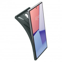 Kryt Spigen  Liquid Air na Samsung Galaxy S24 ULTRA Temne zelená