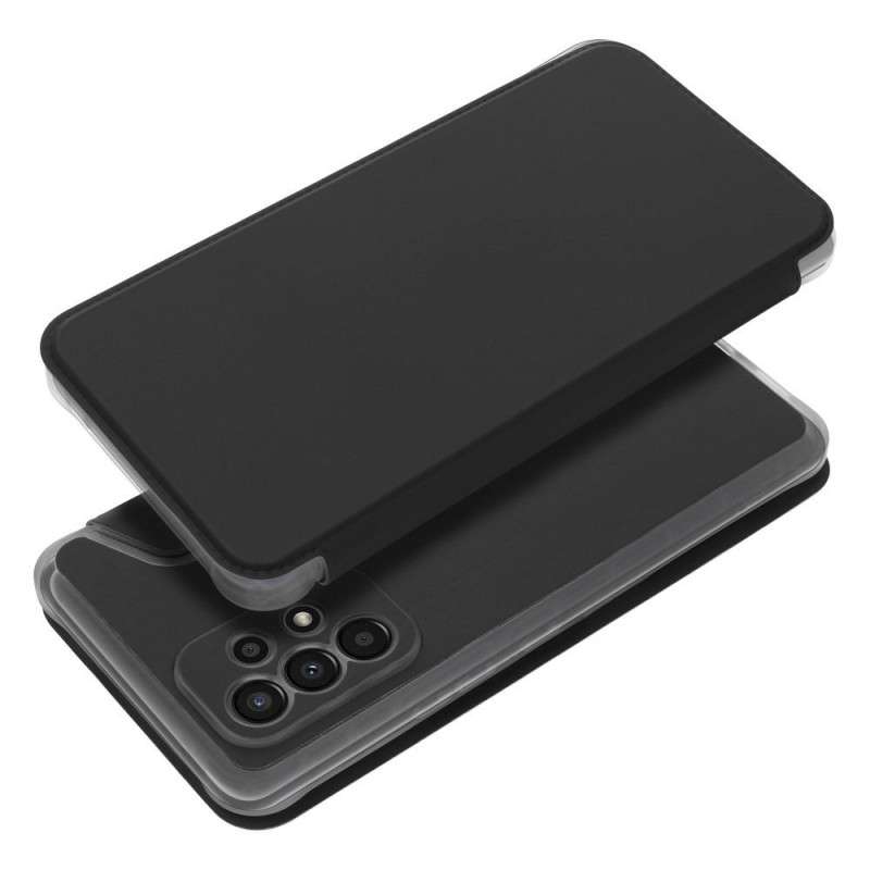 Peňaženkové puzdro Piano Book na Samsung Galaxy A05s Čierny