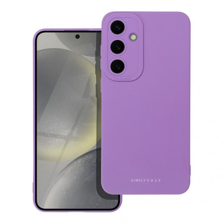 Kryt Roar Luna na Samsung Galaxy S24 PLUS Jednofarebný, Štýlový, Estetický doplnok Fialový (Violet)