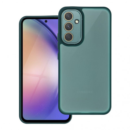 Kryt VARIETE na Samsung Galaxy A54 Elegant Tmavo zelený
