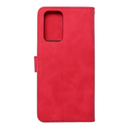 Peňaženkové puzdro MEZZO Book na XIAOMI Redmi Note 10 Pro Červený
