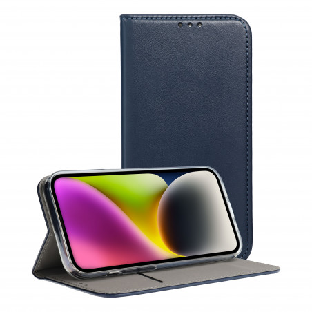 Peňaženkové puzdro Smart Magneto book na XIAOMI Redmi Note 13 Pro 5G Tmavší modrý
