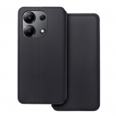 Peňaženkové puzdro Dual Pocket book na XIAOMI Redmi Note 13 4G Čierny