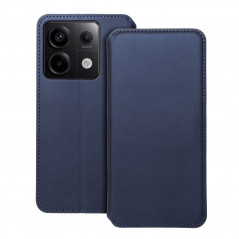 Peňaženkové puzdro Dual Pocket book na XIAOMI Redmi Note 13 Pro 5G Tmavší modrý