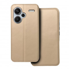 Peňaženkové puzdro Dual Pocket book na XIAOMI Redmi Note 13 Pro Plus 5G Zlatý