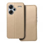 Peňaženkové puzdro Dual Pocket book na XIAOMI Redmi Note 13 Pro Plus 5G Zlatý