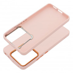 Kryt FRAME na XIAOMI Redmi Note 13 Pro 5G Elegant  Púdrovo ružový