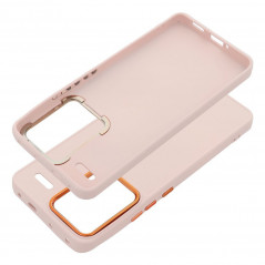 Kryt FRAME na XIAOMI Redmi Note 13 Pro Plus 5G Elegant  Púdrovo ružový