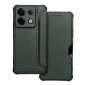 Peňaženkové puzdro Razor Book na XIAOMI Redmi Note 13 Pro 5G Uhlíkové vlákno, Karbónový vzor  Tmavo zelený