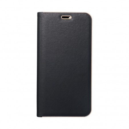 Peňaženkové puzdro LUNA Book Gold na XIAOMI Redmi Note 13 4G Elegant Čierny