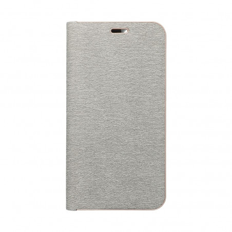 Peňaženkové puzdro LUNA Book Gold na XIAOMI Redmi Note 13 4G Elegant Strieborný