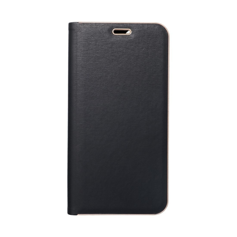 Peňaženkové puzdro LUNA Book Gold na XIAOMI Redmi Note 13 Pro 5G Elegant  Čierny
