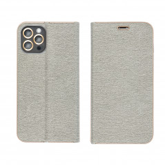 Peňaženkové puzdro LUNA Book Gold na XIAOMI Redmi Note 13 Pro 5G Elegant  Strieborný