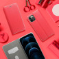 Peňaženkové puzdro LUNA Book Gold na XIAOMI Redmi Note 13 Pro Plus 5G Elegant  Červený