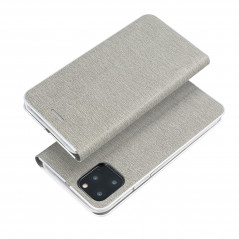Peňaženkové puzdro LUNA Book Gold na XIAOMI Redmi Note 13 Pro Plus 5G Elegant  Strieborný