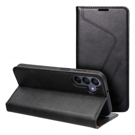 Peňaženkové puzdro Forcell F-PROTECT RFID Blocker Book na Samsung Galaxy A15 LTE Elegant  Čierny