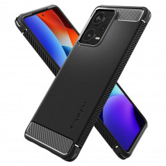 Kryt Spigen Armor na XIAOMI Redmi Note 12 Pro Plus 5G Uhlíkové vlákno, Elegant  Čierny