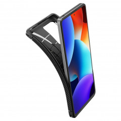 Kryt Spigen Armor na XIAOMI Redmi Note 12 Pro Plus 5G Uhlíkové vlákno, Elegant  Čierny