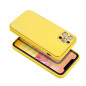 Kryt Leather na Samsung Galaxy S20 FE Žltý