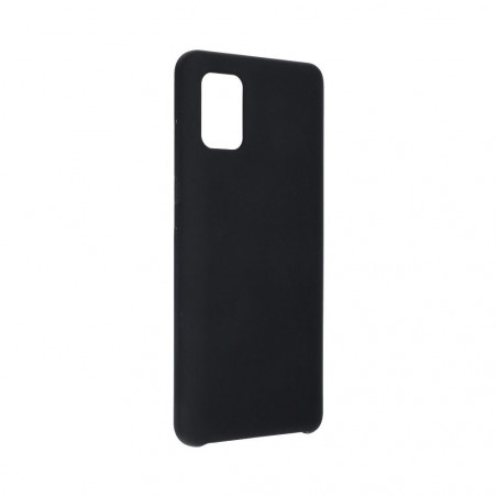Kryt Silicone na Samsung Galaxy A51 5G Elegant  Čierny