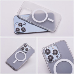 Kryt Frost Mag na Apple iPhone 12 MagSAFE  Transparentný
