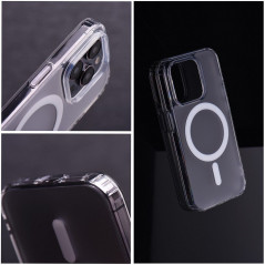 Kryt Frost Mag na Apple iPhone 15 Pro Max MagSAFE  Transparentný