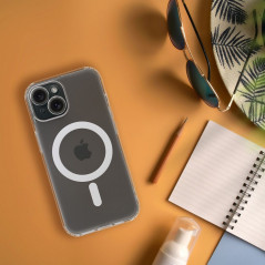 Kryt Frost Mag na Apple iPhone 12 MagSAFE  Transparentný
