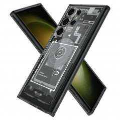 Kryt Spigen Ultra Hybrid na Samsung Galaxy S23 Ultra 5G Krištáľovo čistý  Zero one