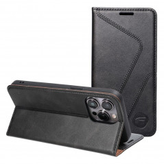 Peňaženkové puzdro Forcell F-PROTECT RFID Blocker Book na XIAOMI Redmi Note 13 Pro 5G Elegant Čierny