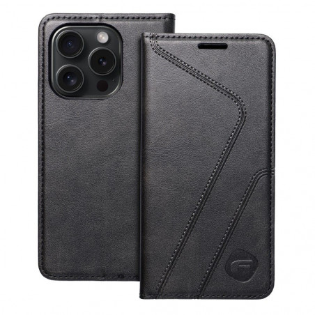 Peňaženkové puzdro Forcell F-PROTECT RFID Blocker Book na XIAOMI Redmi Note 13 Pro Plus 5G Elegant  Čierny