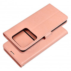 Peňaženkové puzdro MEZZO Book na XIAOMI Redmi Note 13 Pro 5G Lapač snov  Svetlo broskyňový