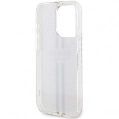 Kryt Guess 4G Gold Stripe na Apple iPhone 14 Pro Max Elegant  Ružový