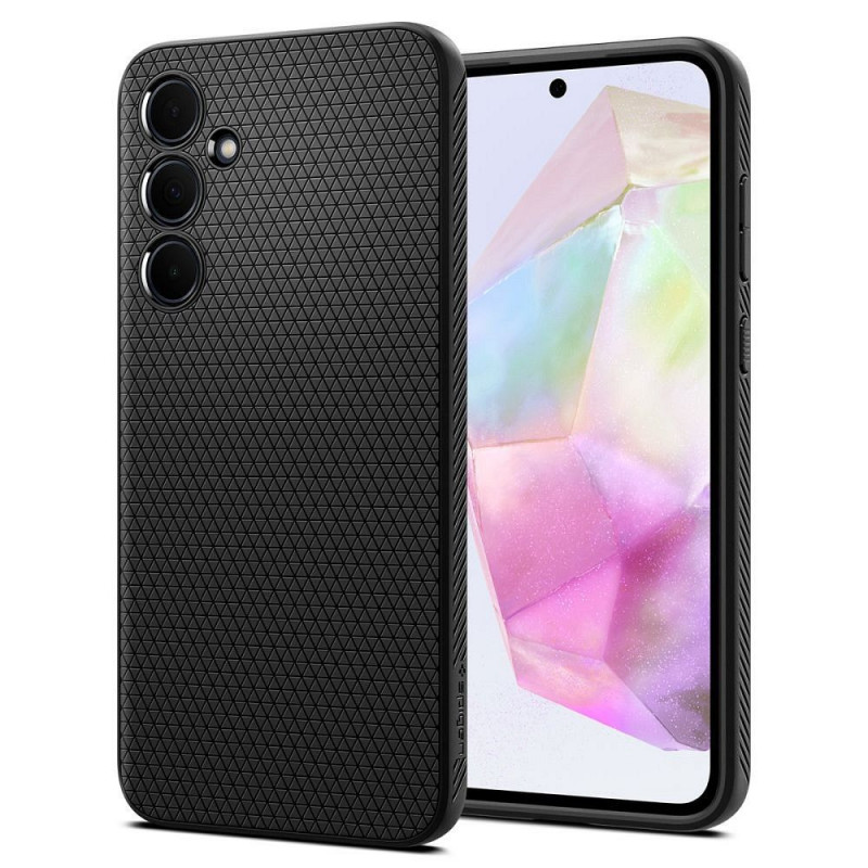 Kryt Spigen  Liquid Air na Samsung Galaxy A35 Matná čierna
