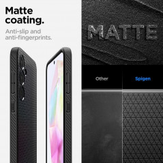 Kryt Spigen  Liquid Air na Samsung Galaxy A35 Matná čierna