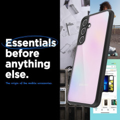 Kryt Spigen Ultra Hybrid na Samsung Galaxy A55 Krištáľovo čistý  Matná čierna