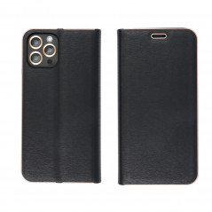 Peňaženkové puzdro LUNA Book Gold na Samsung Galaxy Xcover7 Elegant  Čierny