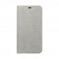 Peňaženkové puzdro LUNA Book Gold na Samsung Galaxy Xcover7 Elegant  Strieborný