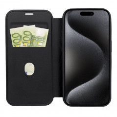 Peňaženkové puzdro Smart Mag Book na Apple iPhone 14 Elegant  MagSAFE  Čierny