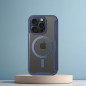 Peňaženkové puzdro Smart Mag Book na Apple iPhone 15 Pro Max Elegant  MagSAFE  Modrý