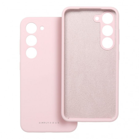 Kryt Roar Cloud-Skin na Samsung Galaxy A15 LTE Svetlo ružový