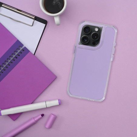 Kryt MATRIX na Apple iPhone 12 Pro Svetlo fialová