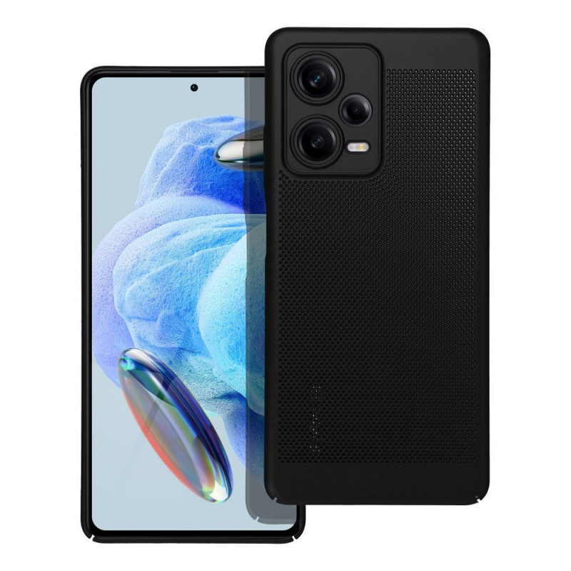 Kryt Breezy na XIAOMI Redmi Note 12 Pro Plus 5G Čierny