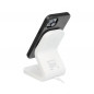 Kryt Leather Mag Cover na Apple iPhone 12 Elegant  MagSAFE  Čierny