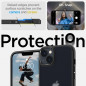 Kryt Spigen Ultra Hybrid na Apple iPhone 14 Krištáľovo čistý  Čierna mrazivá