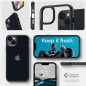 Kryt Spigen Ultra Hybrid na Apple iPhone 14 Krištáľovo čistý  Čierna mrazivá