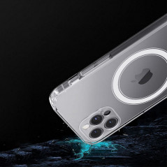 Kryt Clear Mag Cover na Apple iPhone 12 Pro MagSAFE  Transparentný
