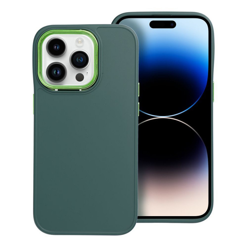 Kryt FRAME na Apple iPhone 14 Pro Elegant  Zelený